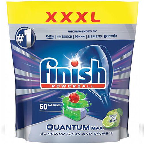 Таблетки для посудомоечных машин Finish Quantum Max Apple Lime Blast 60 шт. (3428967)