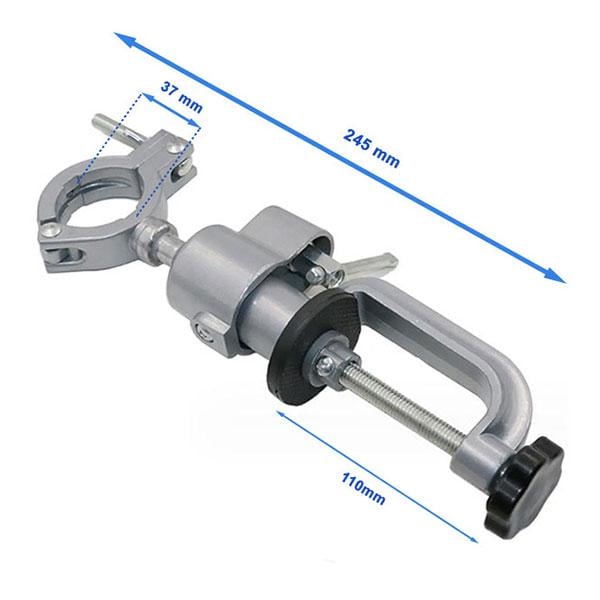 Кронштейн шарнірний для фіксації приладів 37-50x245мм (2632) - фото 2