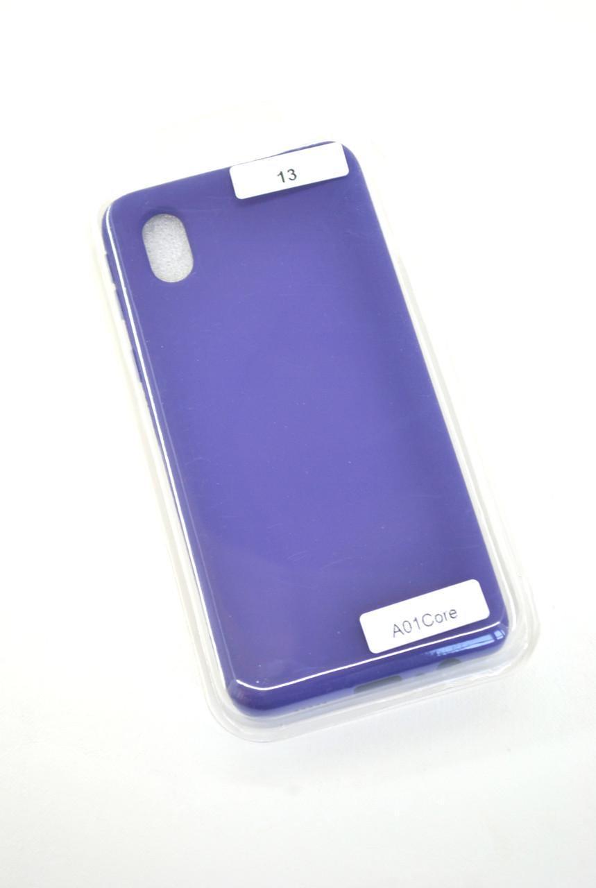 Чохол для телефону Samsung A01 Core / M01 Core Silicone FULL №13 Violet (4you) - фото 1