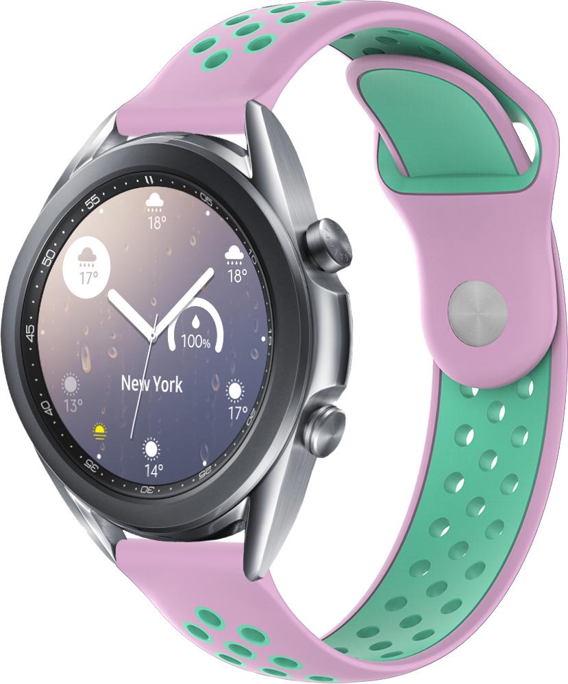 Ремешок Sport для Galaxy Watch 3 41 мм Turquoise Pink (23034-50)