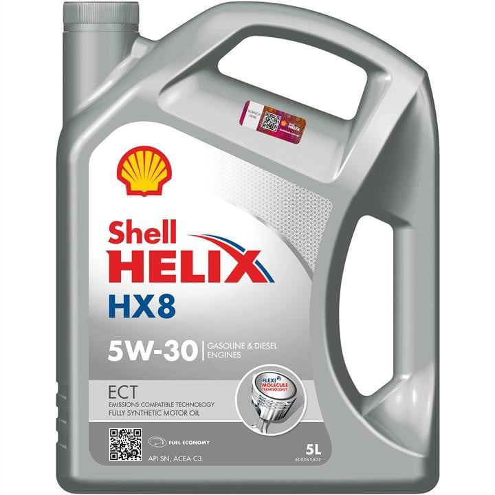 Моторное масло SHELL Helix HX8 ECT C3 SN 5W-30 5 л (550048100)