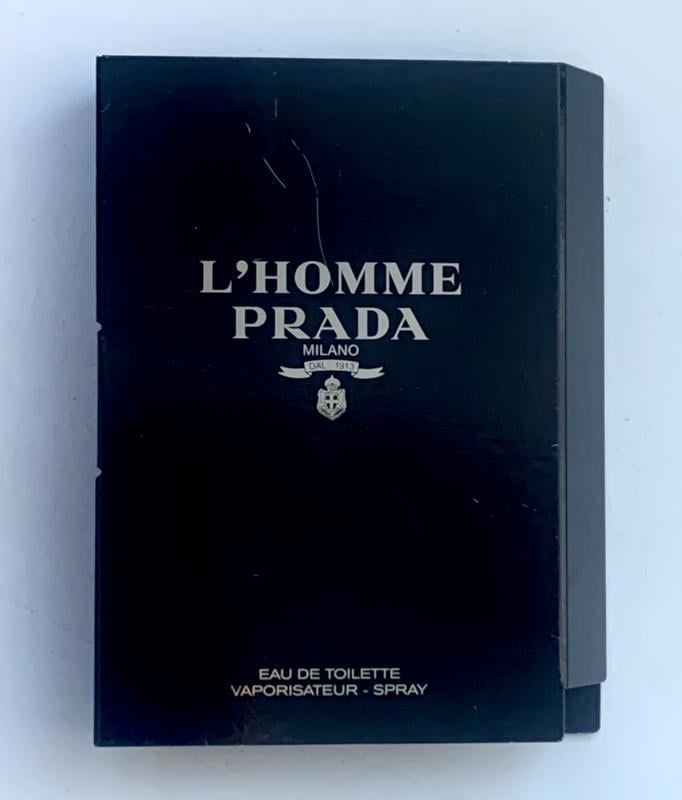Туалетна вода чоловіча PRADA l'homme 1,2 мл