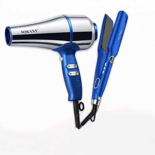 Набор для укладки волос Sokany SK-14036 2в1 фен/утюг (31798002)
