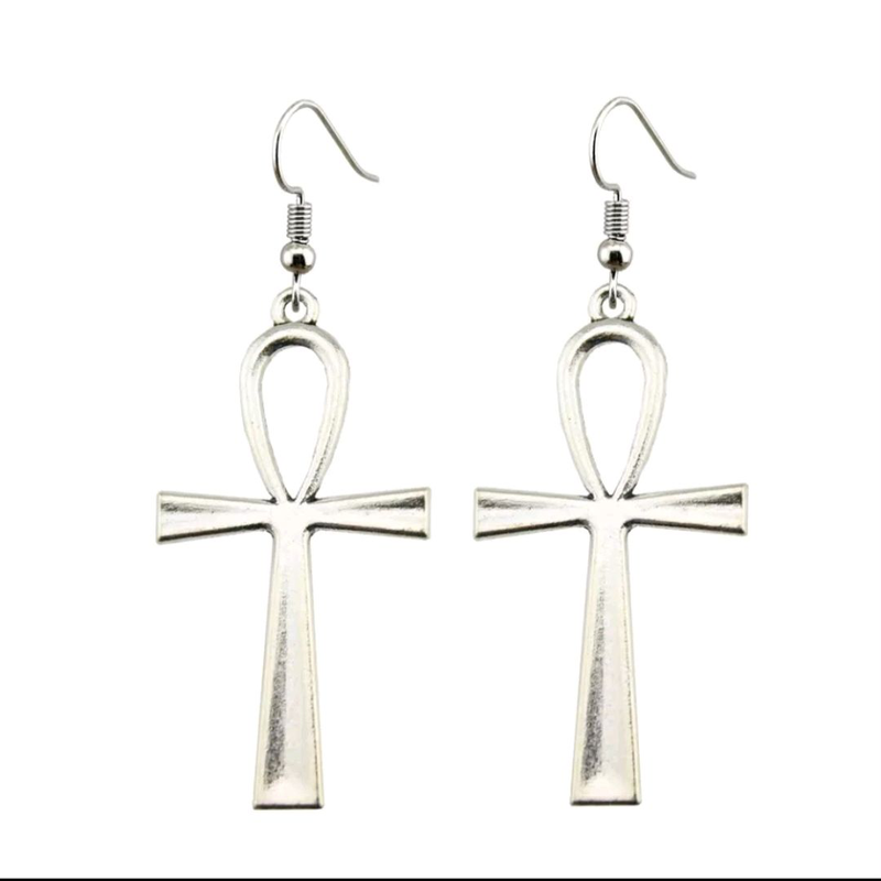 Сережки Єгипетський хрест життя Анкх (2286809465)