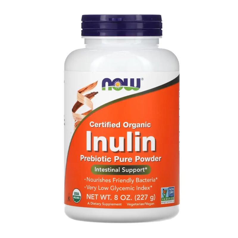 Інулін NOW Inulin Pure Powder 227 г (18257-01)