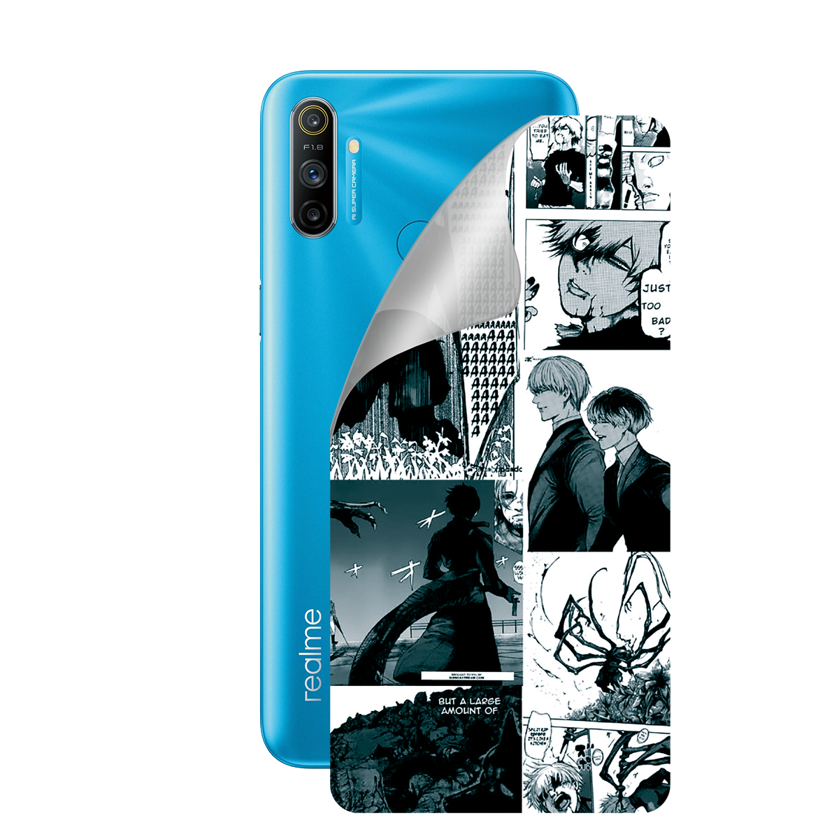 Поліуретанова плівка для Realme C3i серії Print Armor