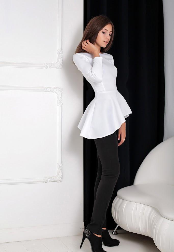 Кофта жіноча Podium Elias 14891-WHITE S Білий