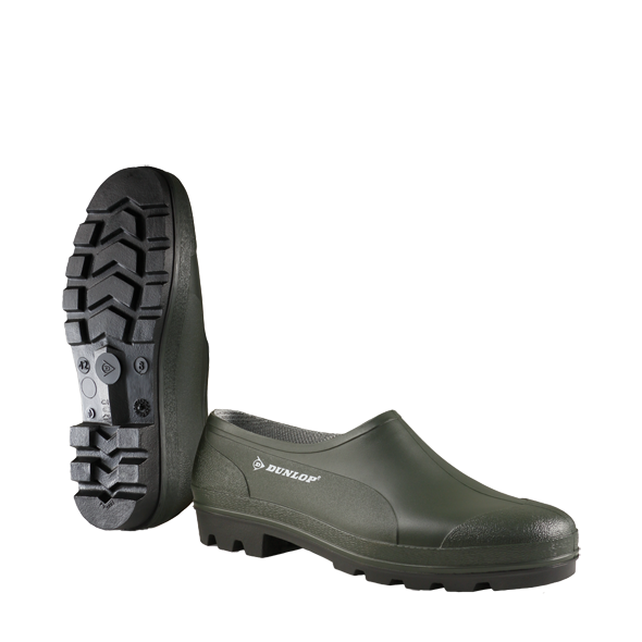Калоші Dunlop Bicolour Wellie Shoe р. 44 Зелений (B350611 44)