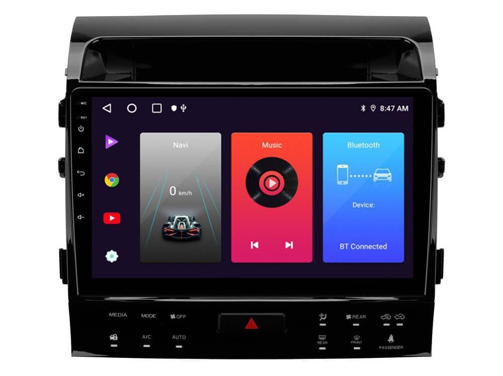 Магнитола штатная Sigma F10216 2/32 GB для Toyota Land Cruiser 11 200 2007-2015 г. с кнопками B 10" (AR-68135)