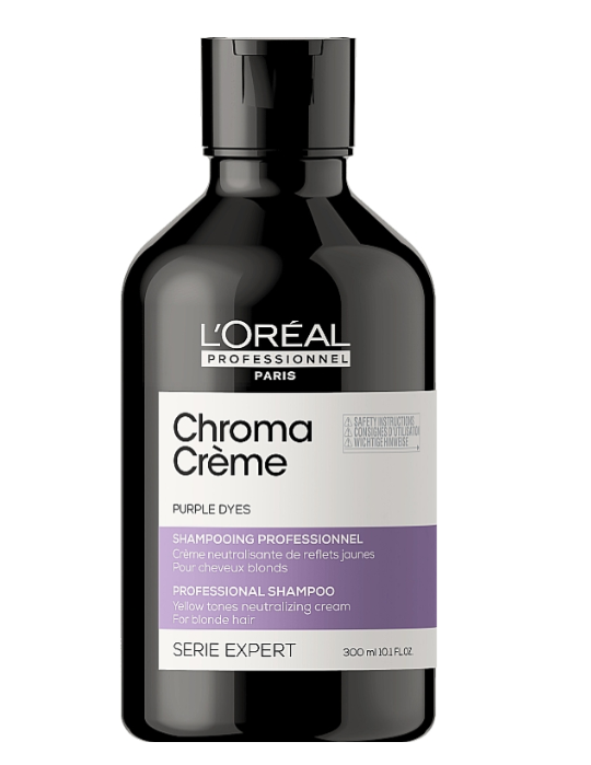 Крем-шампунь для волосся L'OREAL Professionnel Serie Expert Chroma Creme Professional Shampoo Purple Dyes з фіолетовим пігментом 300 мл (22100625)