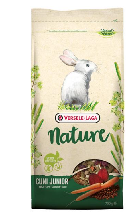 Корм суперпремиум беззерновойдля крольчат Versele-Laga Nature Cuni Junior (614075)