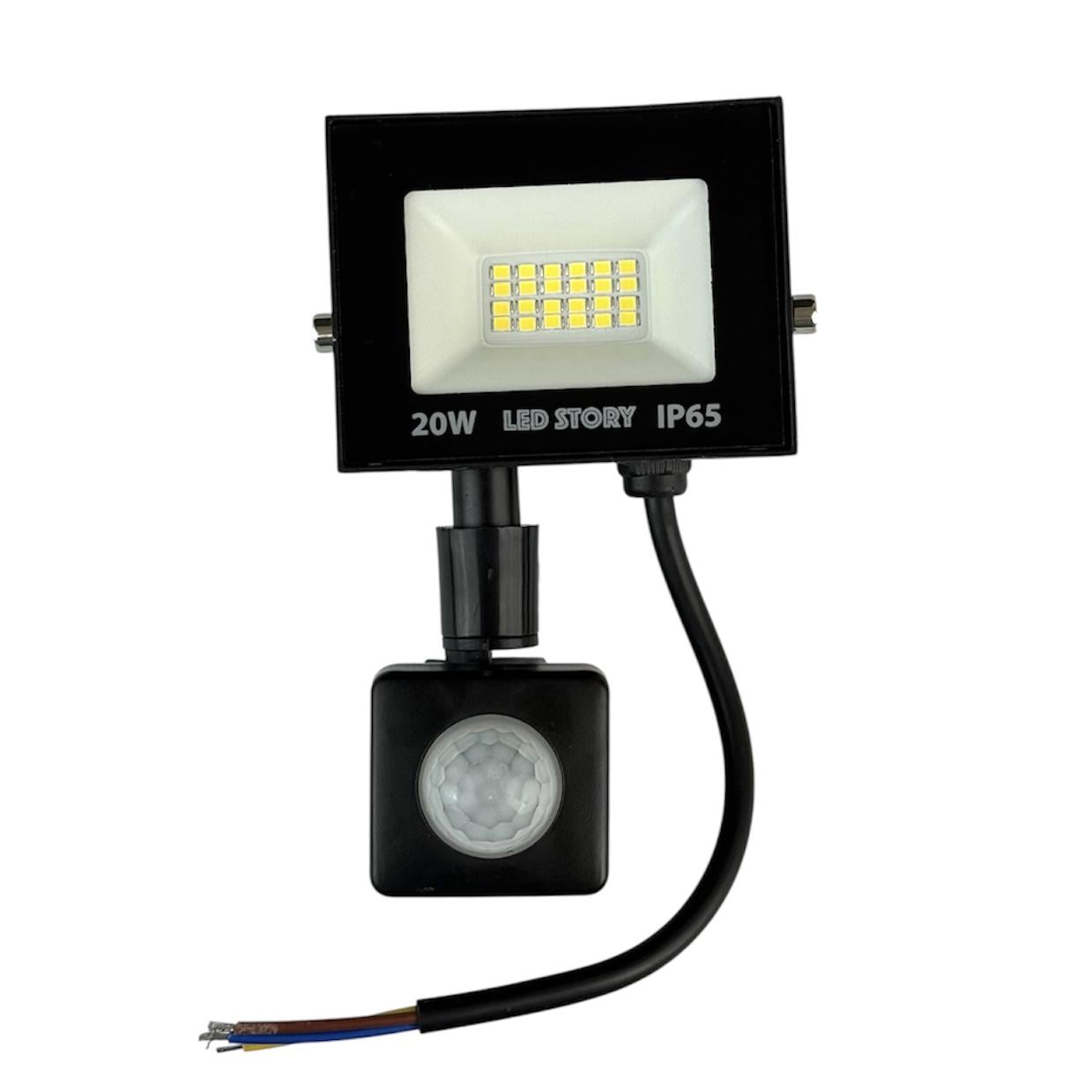 Led-прожектор уличный Led Story с датчиком движения 20 Вт 1700 Лм 6500K IP65 (38764900)