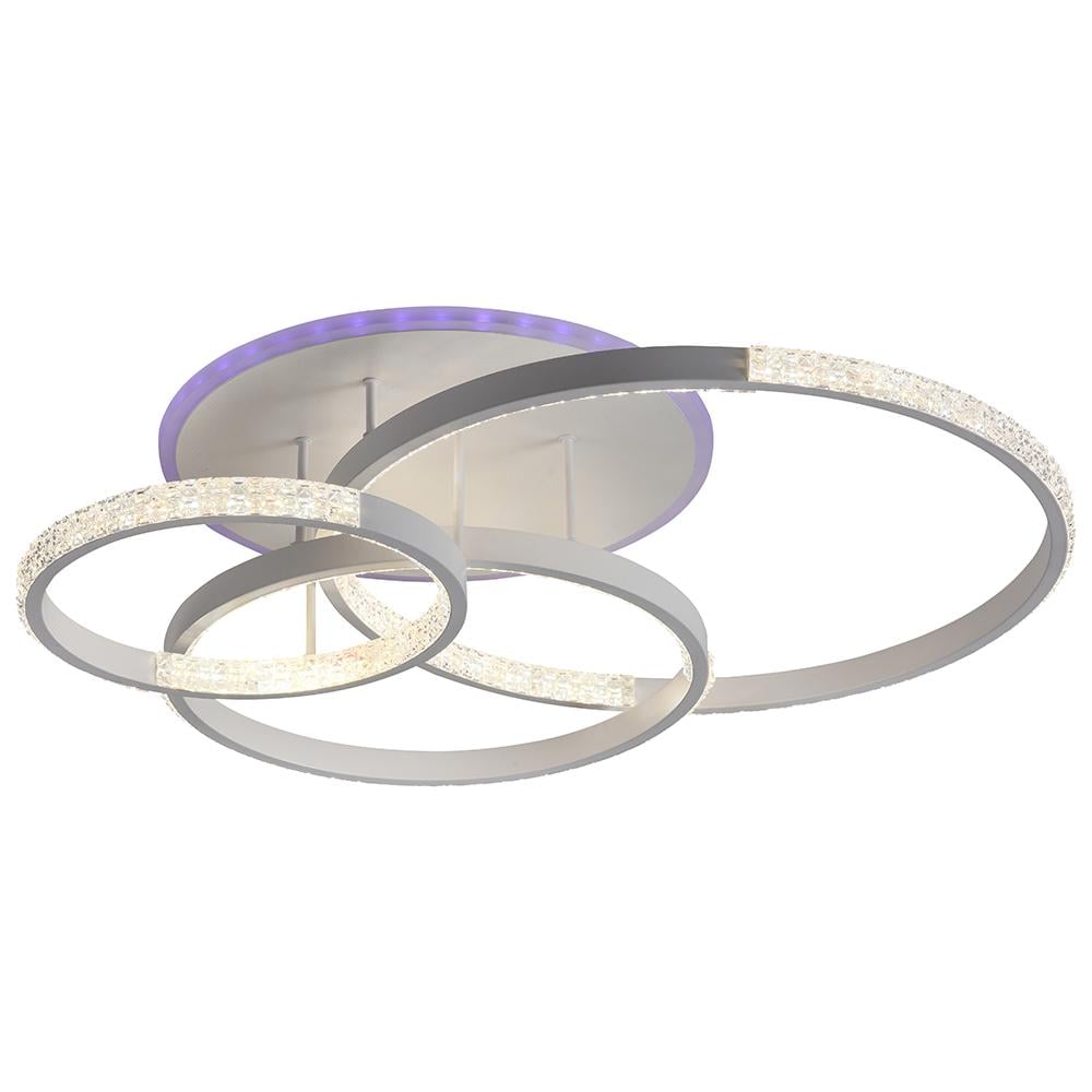 Люстра акриловая светодиодная Valeso V L6009-3 WT (000040973)