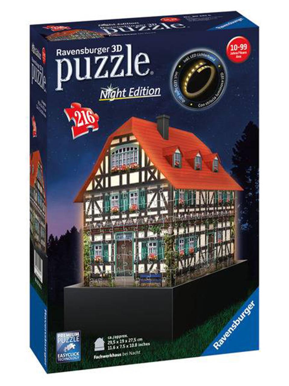 Пазл 3D Ravensburger світлодіодний 216 деталей (2829340624) Пазл 3D Ravensburger світлодіодний 216 деталей (2829340624)