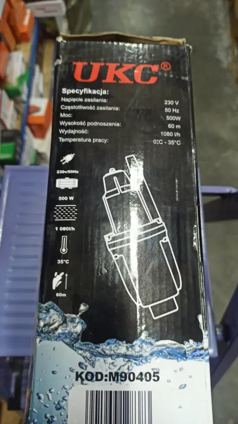 Насос вібраційний для свердловини одноклапанний з верхнім парканом води ukc (90405) - фото 5