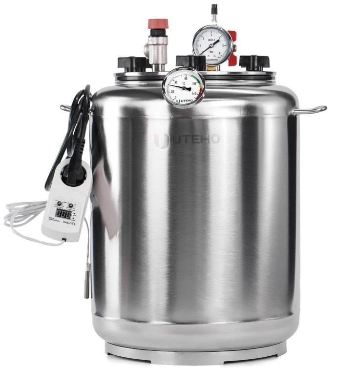 Автоклав комбинированный UTEHO A24 электро/газ 35 л 24 банок/0,5 л (33977020)