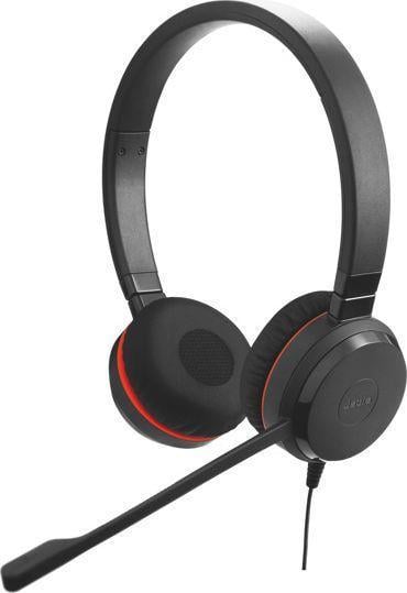 Навушники з мікрофоном Jabra Evolve 20 SE UC Duo USB-C (4999-829-489)