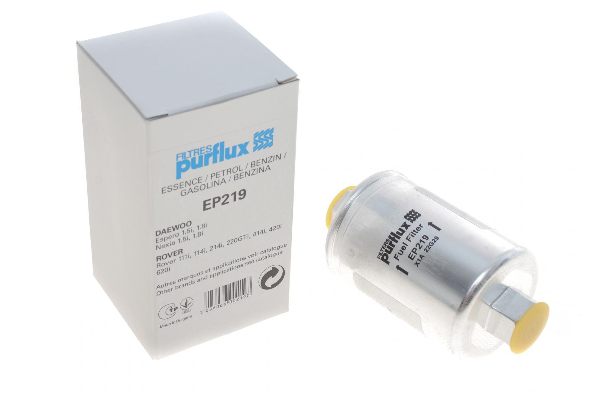Фильтр топливный PURFLUX для Daewoo Nexia 1,5 95- (EP219)