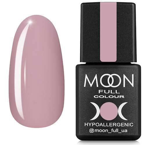Гель-лак Moon Full color Gel polish 8 мл №104 Холодный бледно-розовый эмаль