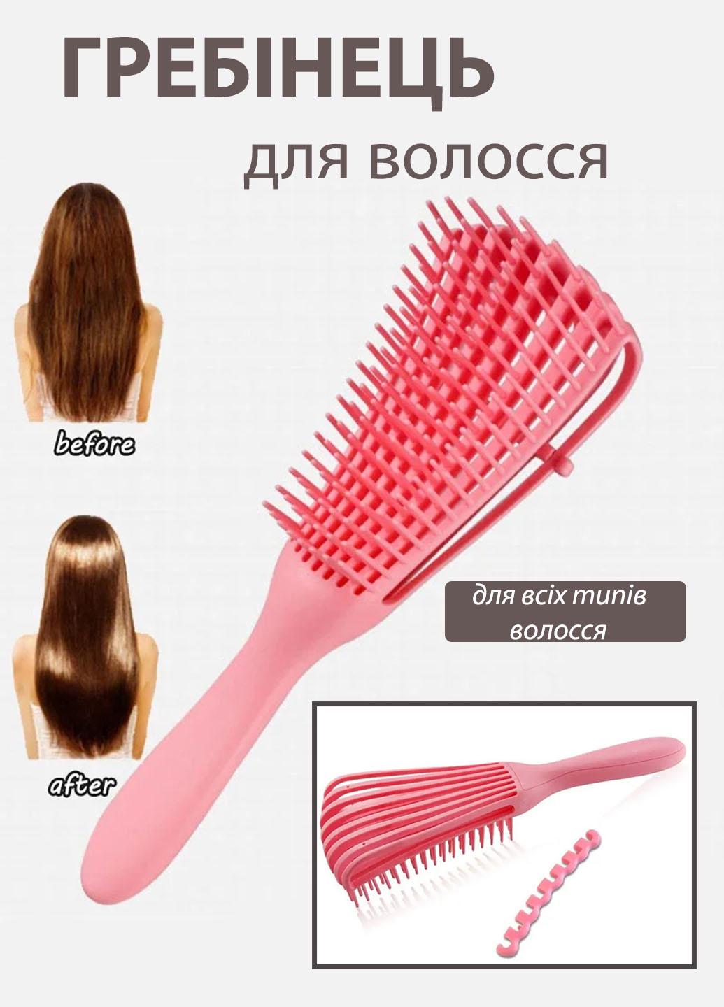 Расческа для волос Good Idea Silicone comb для всех типов волос Розовый (6052U) - фото 2