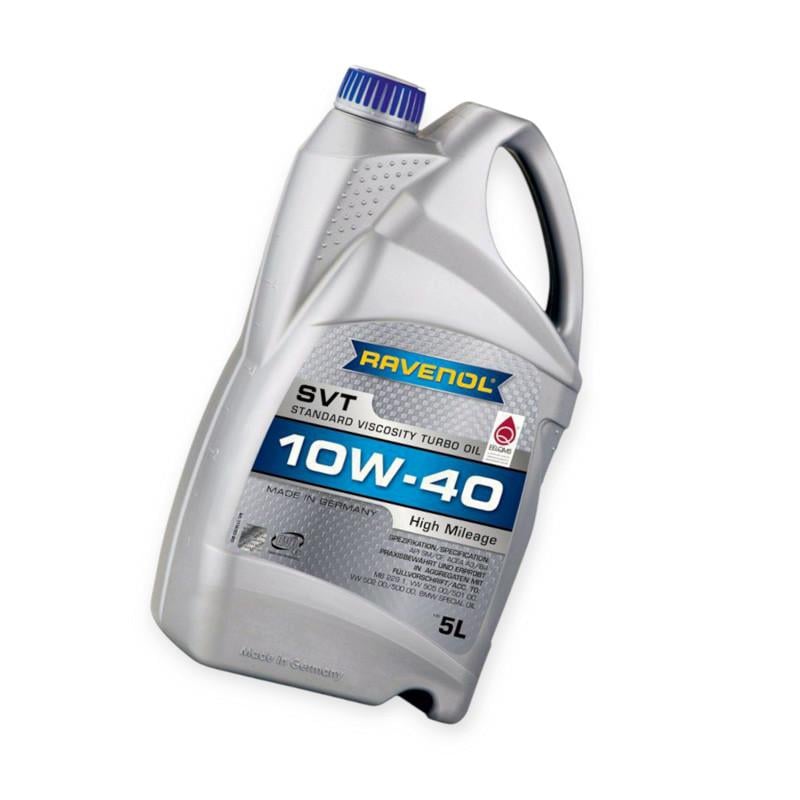 Масло моторное RAVENOL 10W-40 SVT Semisynth High Mileage SM/CF/A3/B4 5 л (2684192998)