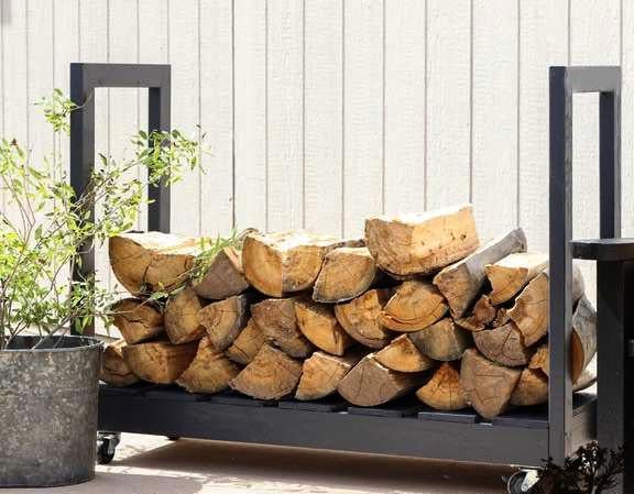 Дровница деревянная из дерева Адригол Венге (ДРВ-002212)