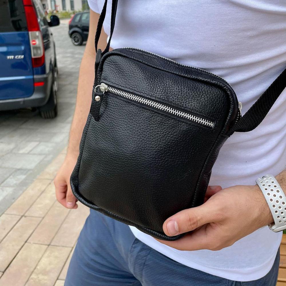 Сумка из натуральной кожи Черный (119530) - фото 29 Сумка из натуральной кожи Черный (119530) - фото 29