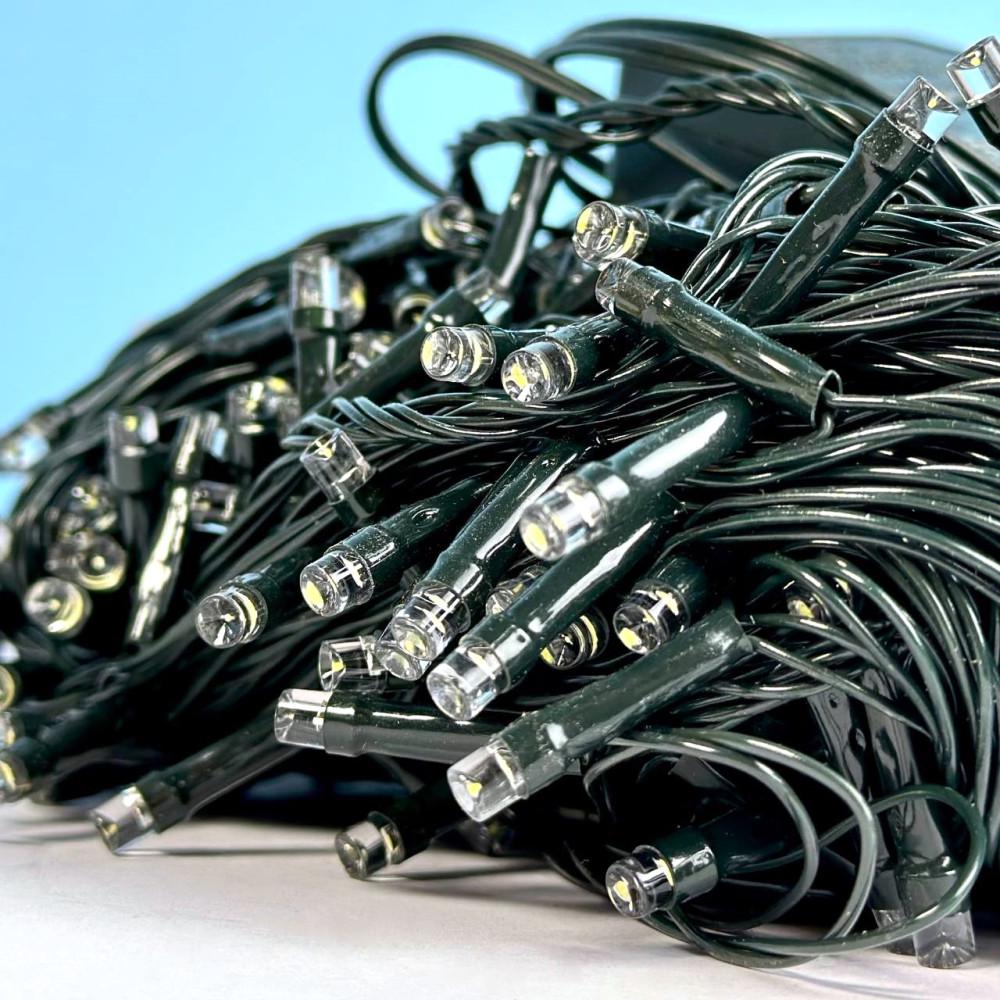 Гирлянда светодиодная G-801 40 м 600 LED 220V Белый (31813) - фото 2 Гирлянда светодиодная G-801 40 м 600 LED 220V Белый (31813) - фото 2