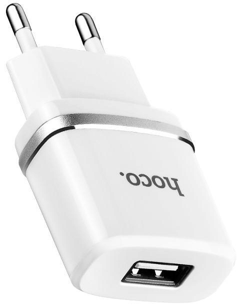 Устройство зарядное Hoco C11 Smart 1USB 1A (08733)