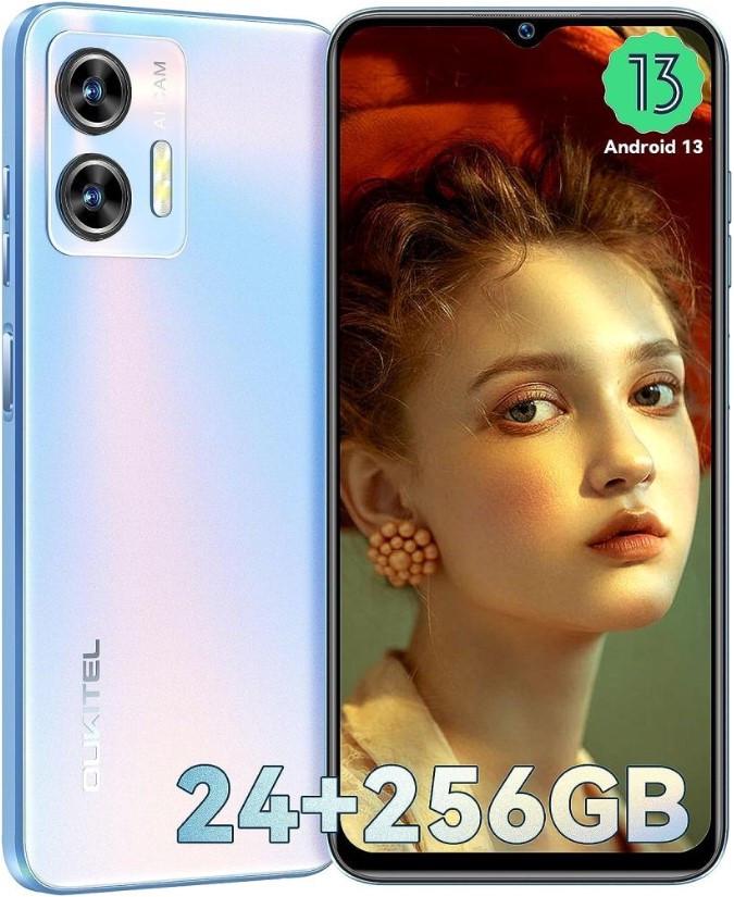 Смартфон Oukitel C35 12/256 Гб Global Light Blue - фото 2