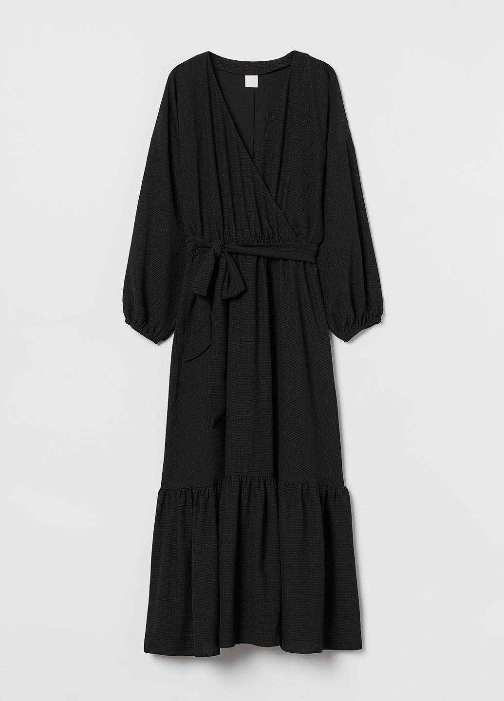 Платье H&M L Черный (9446193b50)