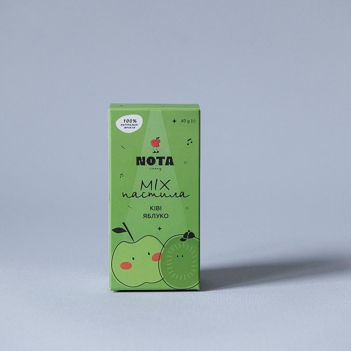 Пастила NOTAсмаку Микс Киви/Яблоко 40 г (14327250) - фото 3 Пастила NOTAсмаку Микс Киви/Яблоко 40 г (14327250) - фото 3