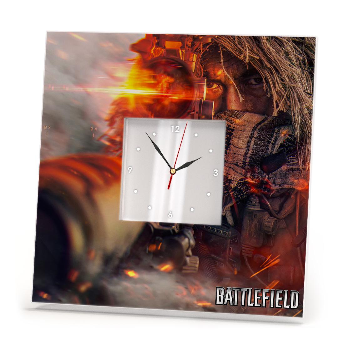 Часы Игра Battlefield 6 260x260 мм (C04684)