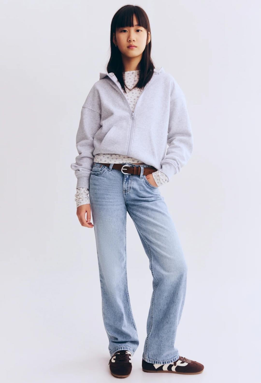 Джинси підліткові для дівчинки H&M 158 см Блакитний (26071103E)
