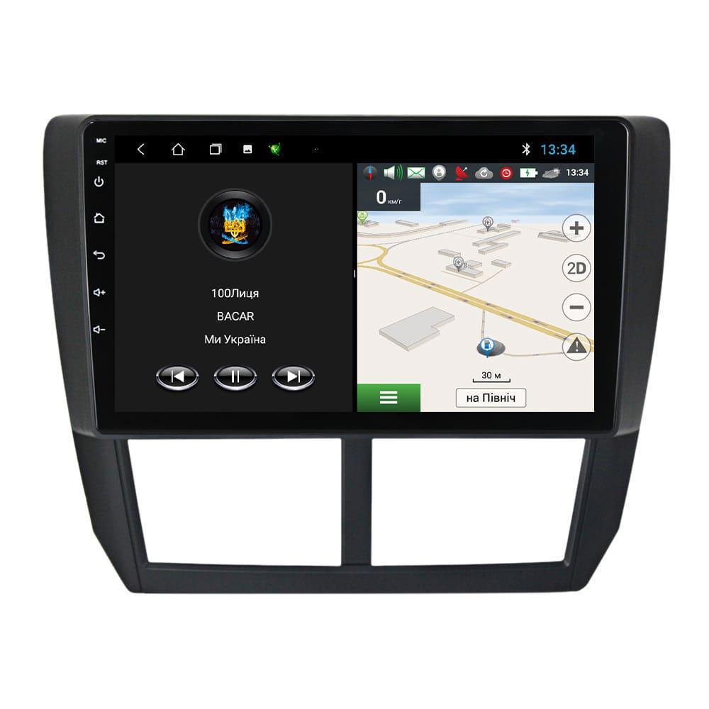 Магнітола штатна BACAR для Subaru Forester 3 2007-2013 Impreza 2007-2011 2/32Gb Optimal (3281558) - фото 2 Магнітола штатна BACAR для Subaru Forester 3 2007-2013 Impreza 2007-2011 2/32Gb Optimal (3281558) - фото 2