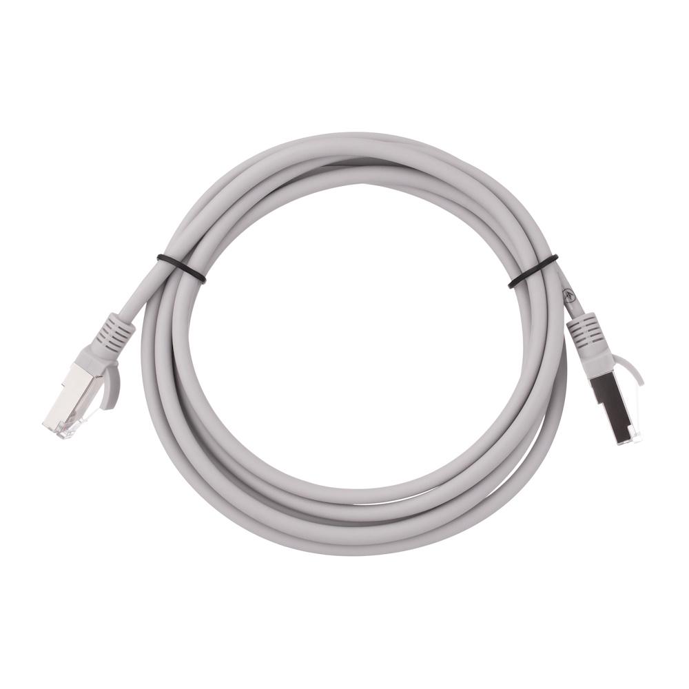 Патч-корд 2E САТ 5e FTP 26AWG RJ45 7/0,16 Cu LSZH 3 м Сірий (2E-PC5ECU-FTP3LSZH-GRY) - фото 4