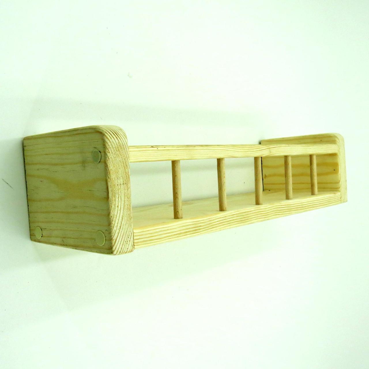 Полка настенная из дерева Эврика 48 см Бланже (НСП-488201)