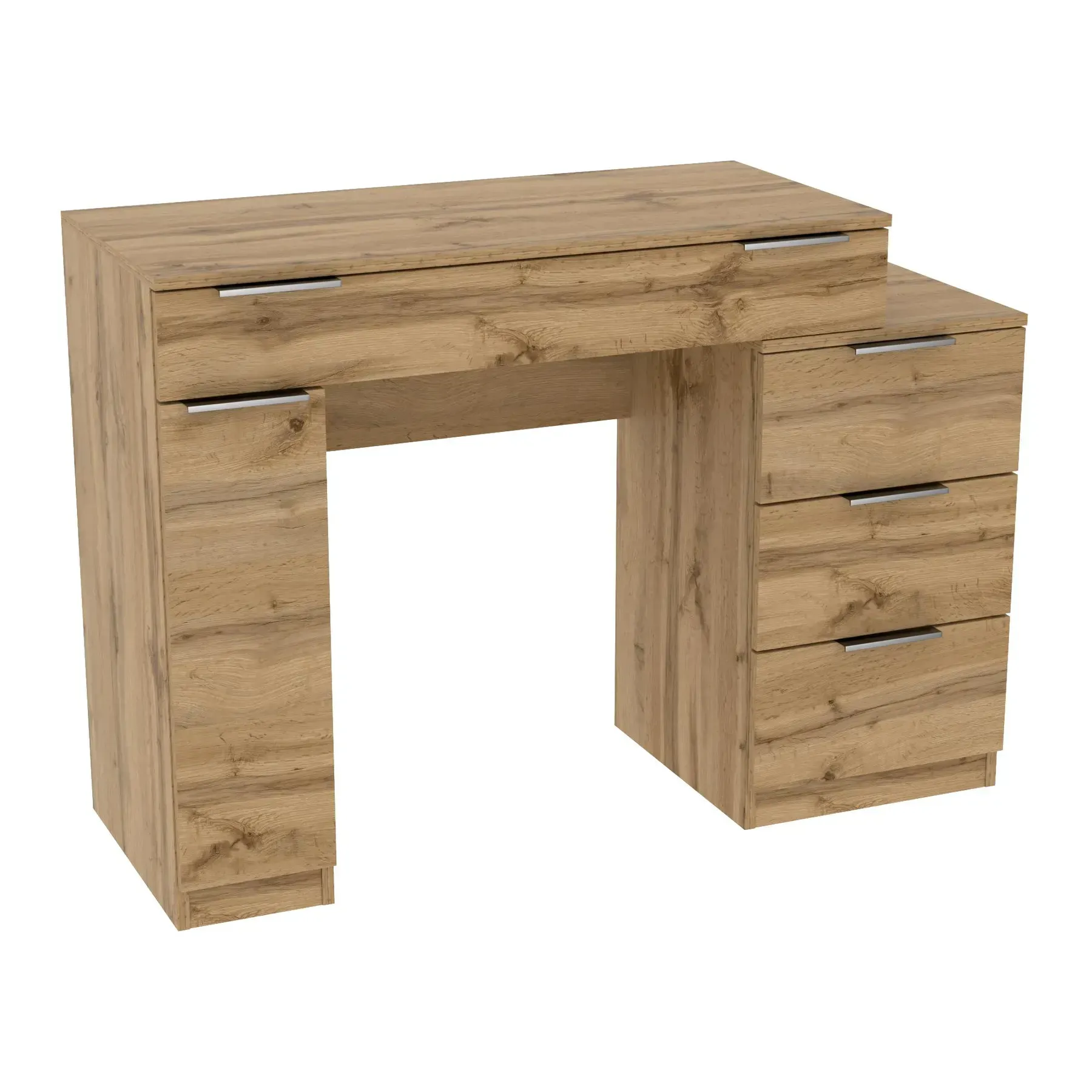 Стіл-трюмо туалетний Kontinent Krystal 1200х452х847 мм Дуб Аппалачі (59321169) - фото 4 Стіл-трюмо туалетний Kontinent Krystal 1200х452х847 мм Дуб Аппалачі (59321169) - фото 4