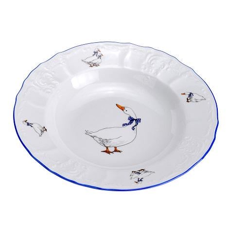 Тарелка глубокая Thun Bernadotte P1750003JQZ5936B59 23 см - фото 1 Тарелка глубокая Thun Bernadotte P1750003JQZ5936B59 23 см - фото 1