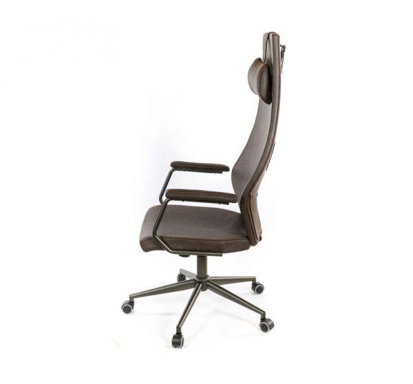 Кресло офисное АКЛАС Ронин CH TILT Коричневый (Wax PU 421) - фото 2 Кресло офисное АКЛАС Ронин CH TILT Коричневый (Wax PU 421) - фото 2