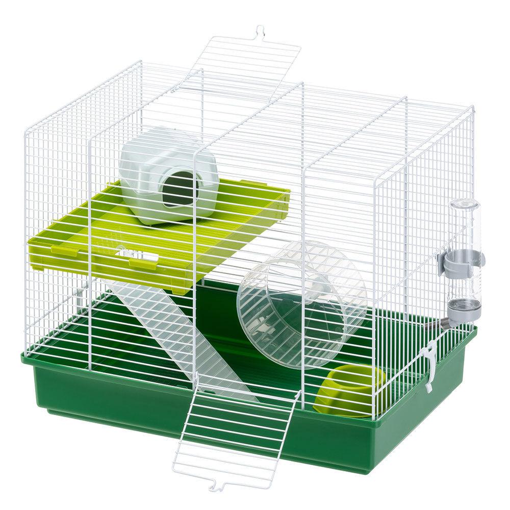 Клетка двухэтажная для хомяков HAMSTER DUO 46x29xh 37,5 см (A-036622) - фото 3 Клетка двухэтажная для хомяков HAMSTER DUO 46x29xh 37,5 см (A-036622) - фото 3