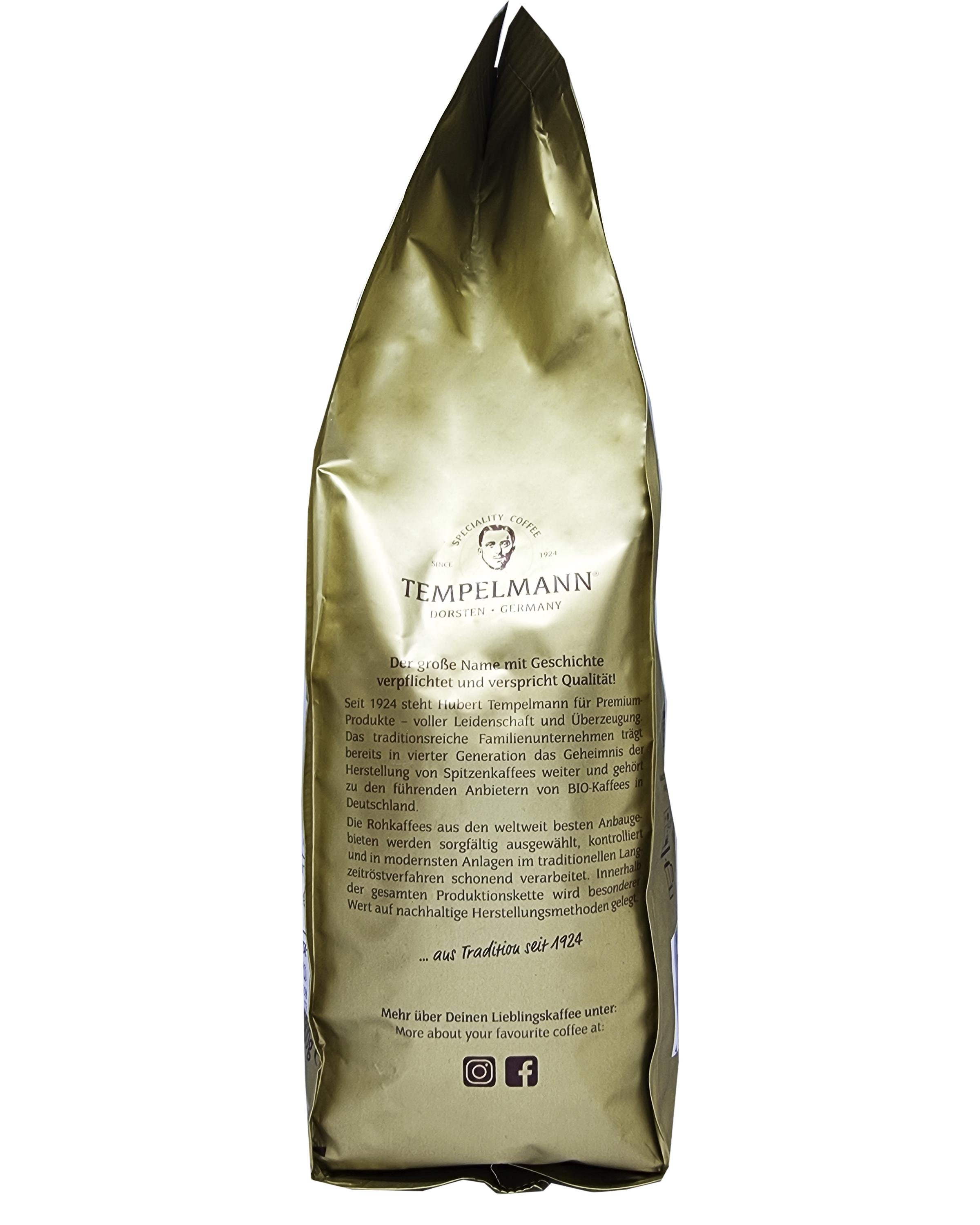 Кофе Tempelmann Nomos 100% арабика зерно 1 кг (56837) - фото 4