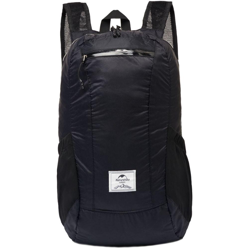 Рюкзак туристический Naturehike Ultralight NH17A012-B 18 л Черный (6927595718674)