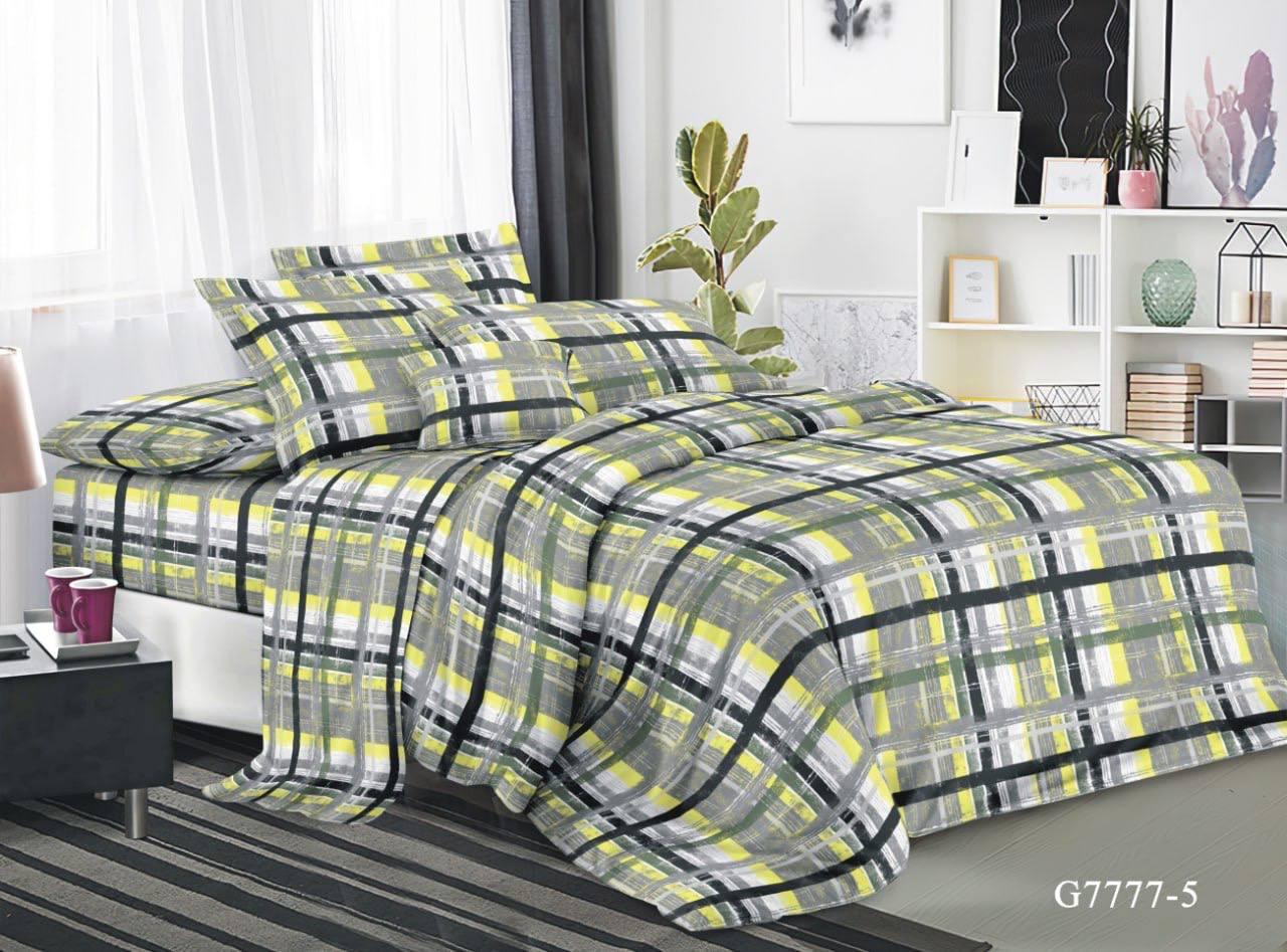 Комплект постільної білизни полуторний Vital-Textile бязь 3D Premium 150х220 см (BP1.5-299)