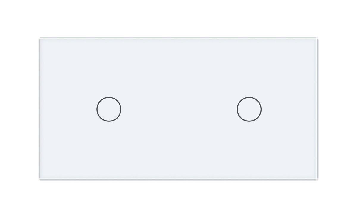 Вимикач Livolo ZigBee розумний сенсорний 2 сенсори 1-1 Білий (VL-C701Z/C701Z-11)