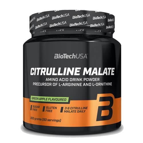 Цитрулин Biotech Citrulline Malate 300 г Зеленое яблоко (BIO-9852)