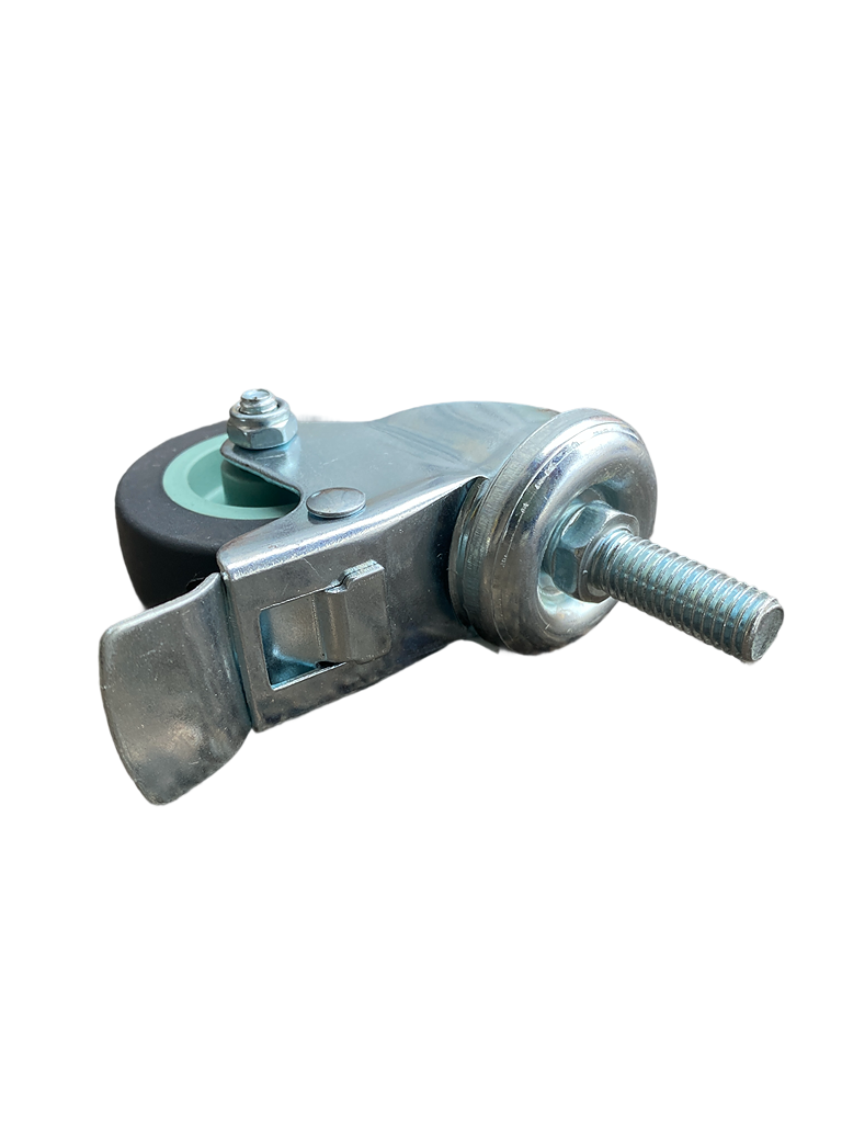 Поворотное колесо с болтом и тормозом 50 мм (1851297943) - фото 5