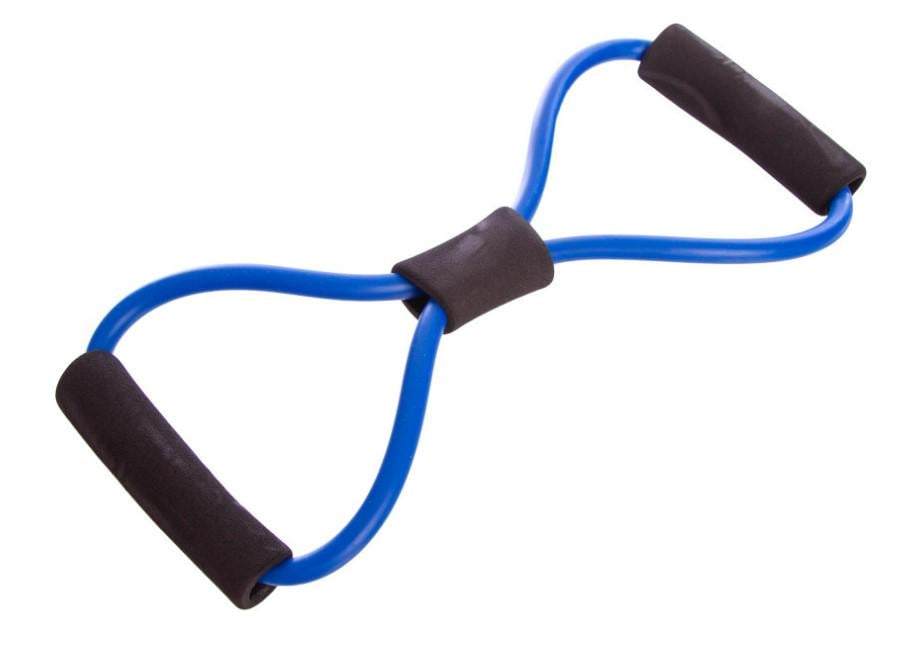 Эспандер EasyFit восьмерка трубчатый Синий (EF-3947-BL) Эспандер EasyFit восьмерка трубчатый Синий (EF-3947-BL)