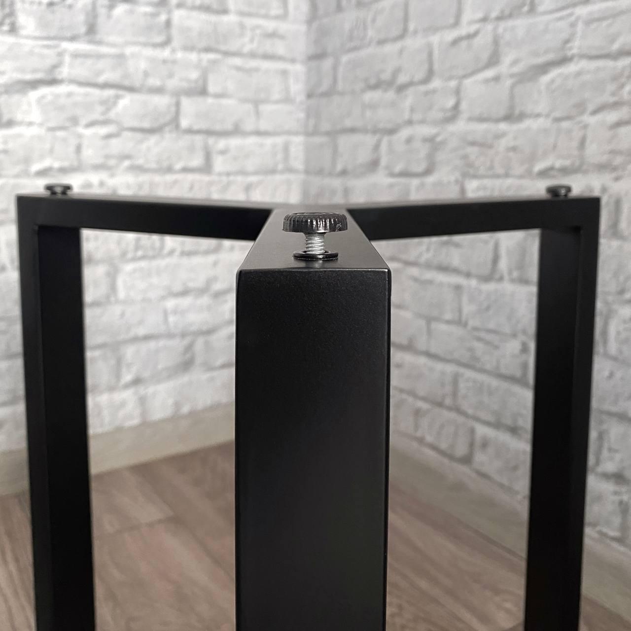 Каркас для журнального столика Krei Мерседес міні Н 450 мм d 450 мм пр 40х20 Чорний (КЖ2001.45) - фото 3 Каркас для журнального столика Krei Мерседес міні Н 450 мм d 450 мм пр 40х20 Чорний (КЖ2001.45) - фото 3