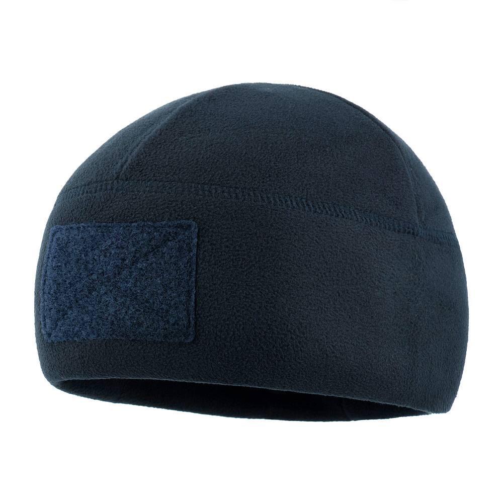 Шапка M-Tac Watch Cap Elite фліс з липучкою XL Dark Navy Blue - фото 1